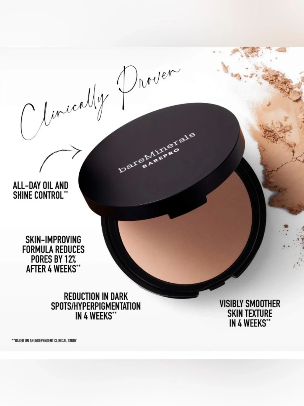 bareMinerals BAREPRO Skin PerfectingPowder Foundation- Med. Deep. - Cool 40
